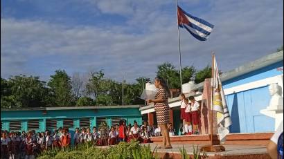 Inicio del curso escolar 2023-2024 en Ciego de Ávila