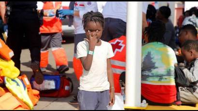 Niños migrantes no acompañados