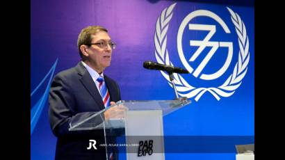 Conferencia de prensa de Bruno Rodríguez Parrilla