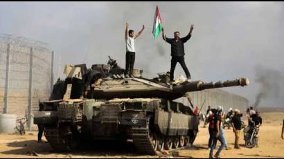 Ofensiva lanzada por Hamas contra Israel