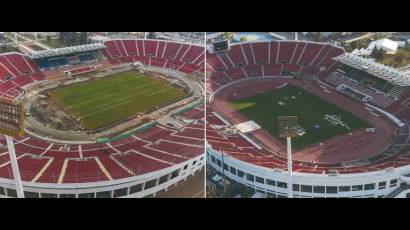 El Estadio Nacional de Santiago de Chile