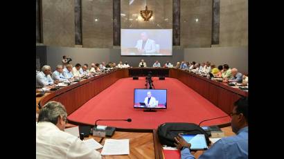 Reunión del Consejo de Ministros