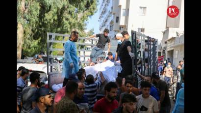 Desplazados por conflicto en Gaza