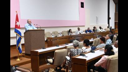 Manuel Marrero Cruz en la clausura del III Simposio Nacional de Asesoramiento Jurídico y Derecho Empresarial