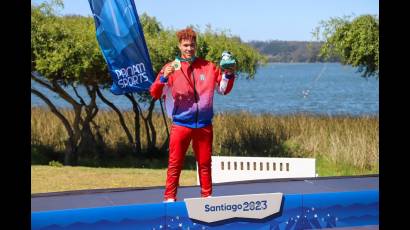 José Ramón Pelier se va de Santiago 2023 como campeón panamericano.