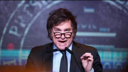Javier Milei, presidente de Argentina