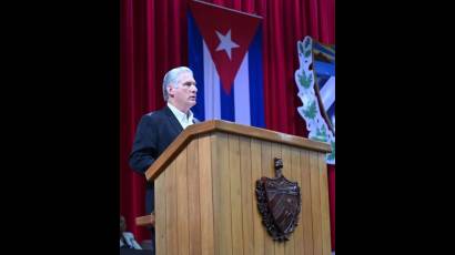 Palabras de clausura del presidente cubano durante el Segundo período ordinario de sesiones de la ANPP en su 10ma Legislatura