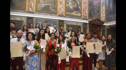 Graduación de la Universidad de La Habana