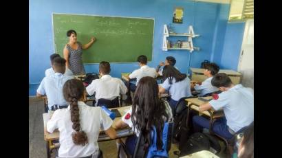 Aula de la Vocacional Lenin