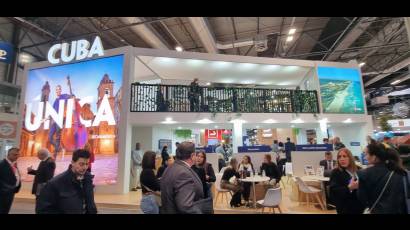 Stand de Cuba en Fitur 2023