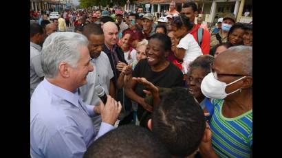 Presidente de Cuba visitó sitios de interés en Pinar del Río