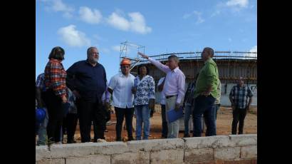 Área donde se ejecuta el proyecto Centro de Distribución, en Cárdenas.