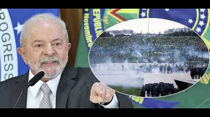 Lula afirma que el odio impulsó a los golpistas