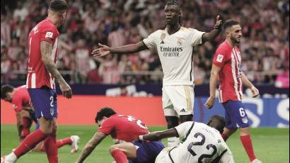 Madridistas y colchoneros