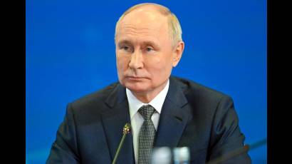 Vladímir Putin, presidente de Rusia
