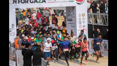 Maratón Carrera por Gaza.