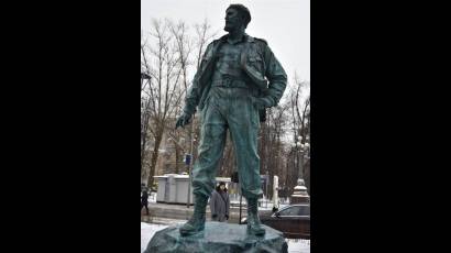 Monumento a Fidel en Rusia