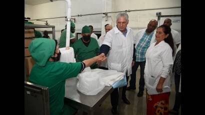 La Empresa de Perforación y Extracción de Petróleo del Centro fue la primera de las entidades visitadas este viernes