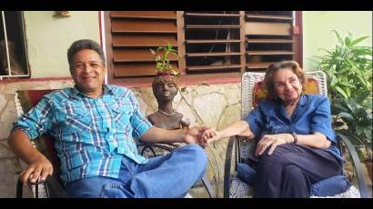 Reinaldo Cedeño Pineda y Magali Gutiérrez Yero