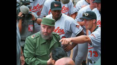 El Comandante en Jefe Fidel Castro Ruz