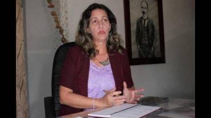 Ministra de Educación, Naima Trujillo
