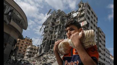 Un cuarto de la población de Gaza sufre hambruna.