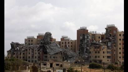 El 35 por ciento de los edificios de la Franja de Gaza han sufrido daños
