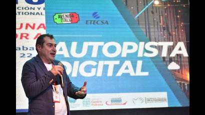Autopista Digital fue presentada en la 19na. Convención y Feria Internacional Informática 2024