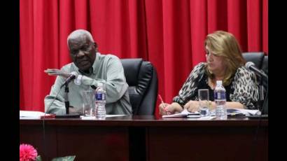 Presidente de la Asamblea Nacional, Esteban Lazo Hernández,  en visita parlamentaria a Sancti Spíritus