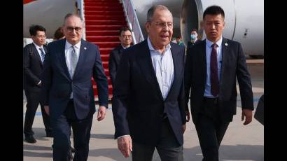 La reciente visita del canciller ruso a Beijing