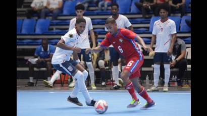 Cuba vs Panamá en futsal de Concacaf