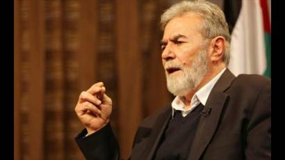 Secretario general de Yihad Islámica Palestina