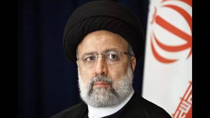 El presidente de Irán, Ebrahim Raisi