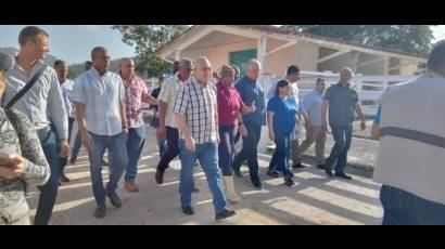 Recorrido del PCC por Viñales