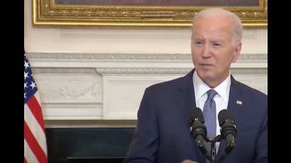 Presidente de Estados Unidos Joseph Biden