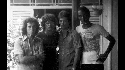 José León, Eduardo del Llano, Aldo Busto y Luis Felipe Calvo.
