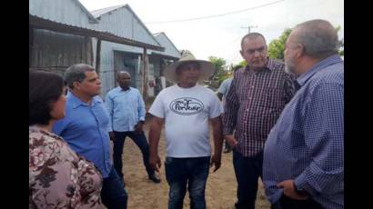 Visita gubernamental a Cienfuegos