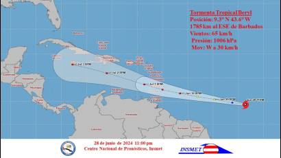 Tormenta tropical Beryl