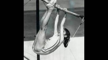 La gimnasta rumana Nadia Comaneci fue la estrella de las Olímpiadas de Montreal 1976