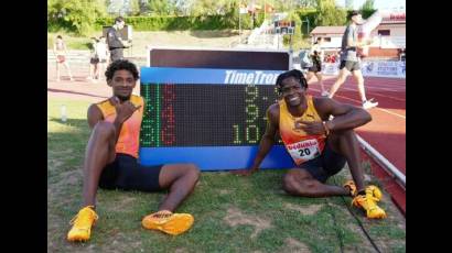Shainer Reginfo (izquierda) y Reynaldo Espinosa protagonizaron un resultado de altos quilates en Salamanca