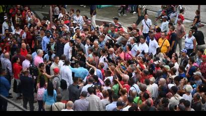 Miguel Díaz-Canel en Ranchuelo