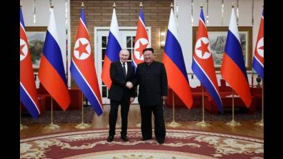 Putin agradeció a Corea del Norte el apoyo constante hacia la política rusa