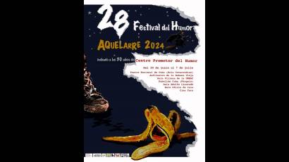 Cartel del festival del Humor