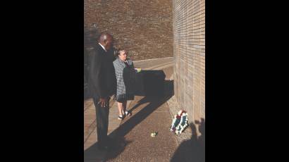Valdés Mesa rindió homenaje.