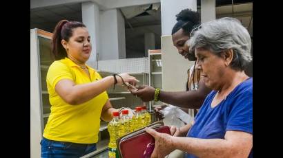 Comercio minorista en Cuba.