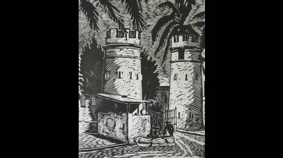 Grabado de Antonio Canet.