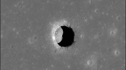 ¿Una cueva en la Luna?