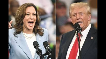 Kamala Harris y Donald Trump