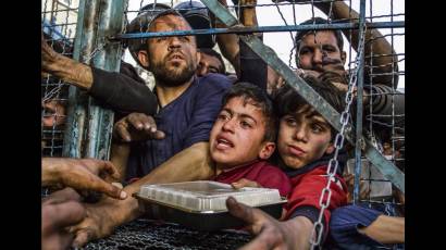 Los niños palestinos