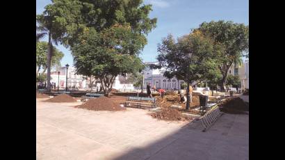 El Parque de La Libertad cambia su imagen.